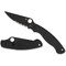 Spyderco 2024 Spyderco Reveal 13 Military 2 Black G-10 Black Blade, Combo Edge SPY-C36GPSBK2 - alternate 1